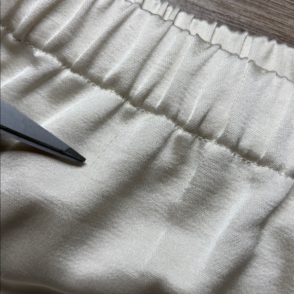NWT Jenni Kayne Demi Pant in ivory Size Large- Flawed - Picture 11 of 12